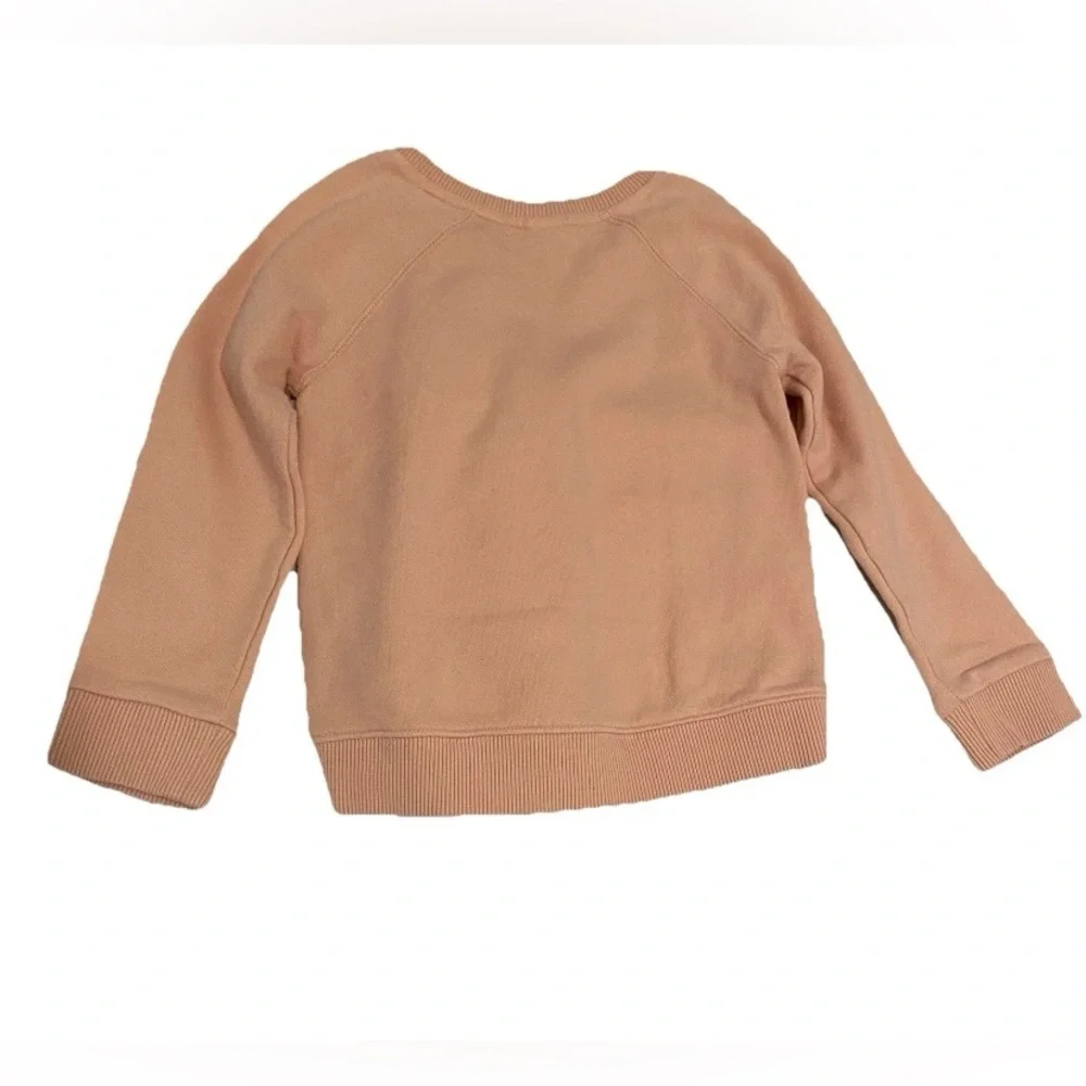 Baby Gap Size 5-7 Kids Girls Pink and Yellow Long Sleeve Sweater Sweatshirts